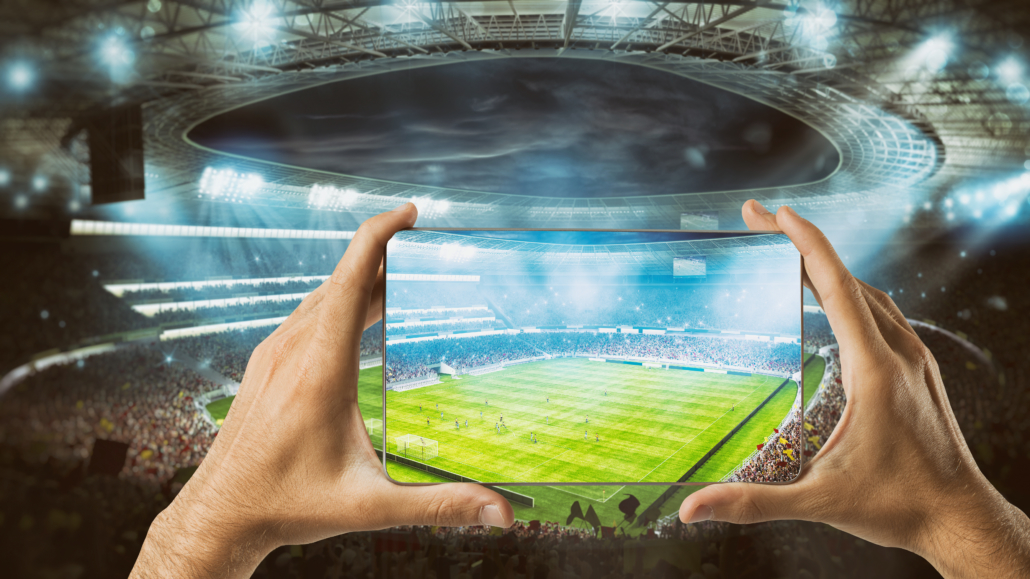 Watch a live sports event on your mobile Switch Media